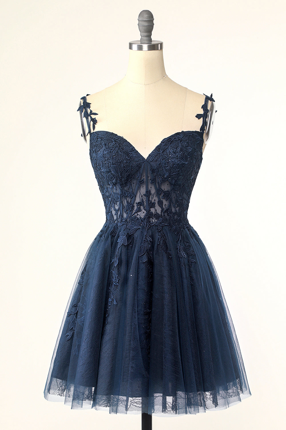 navy blue short dresses